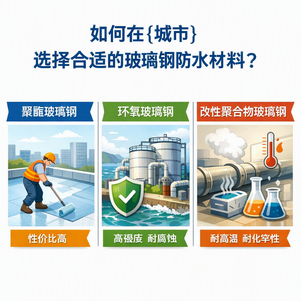 如何在唐山选择合适的玻璃钢防水材料?