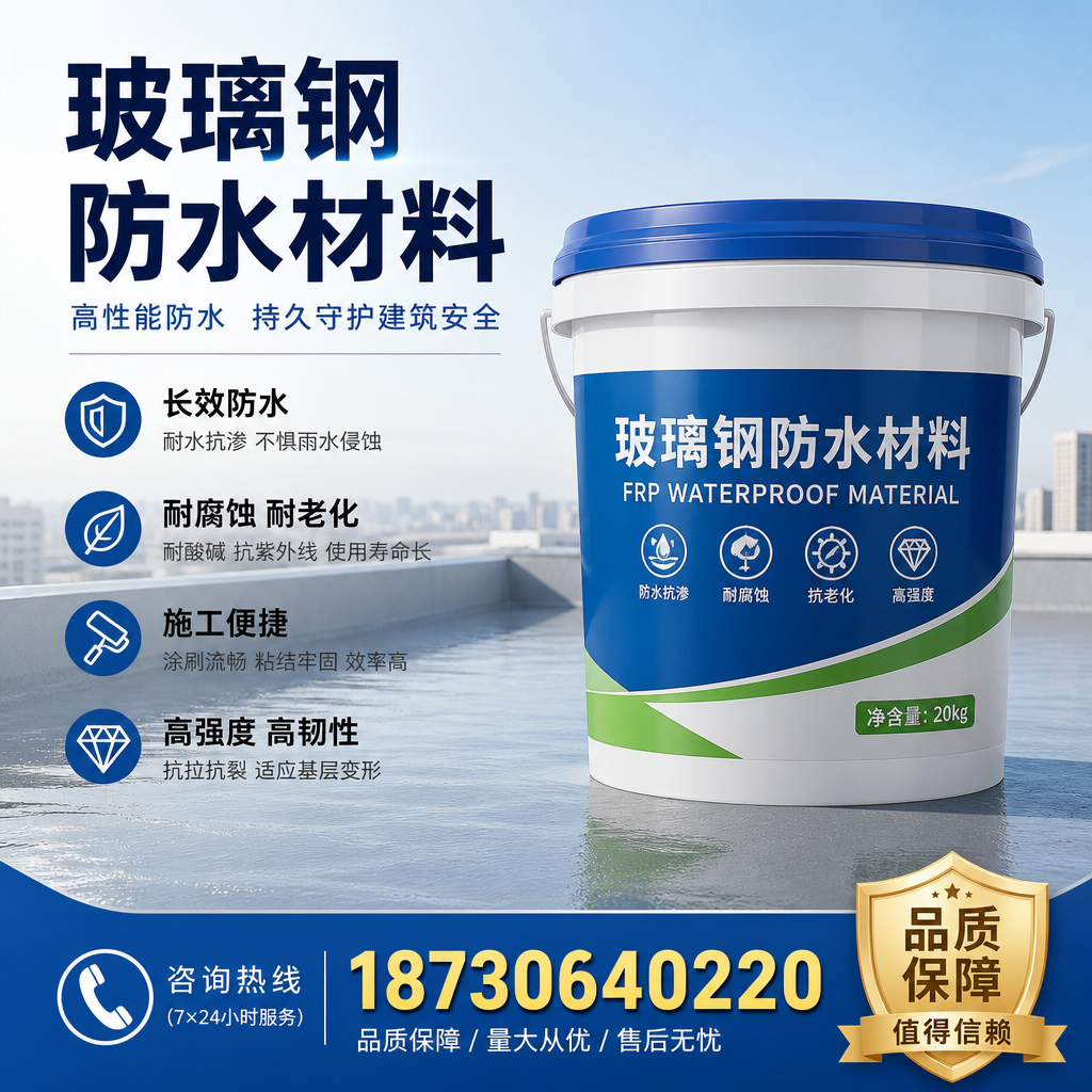 专家解析:玻璃钢防水材料的市场前景分析在 唐山