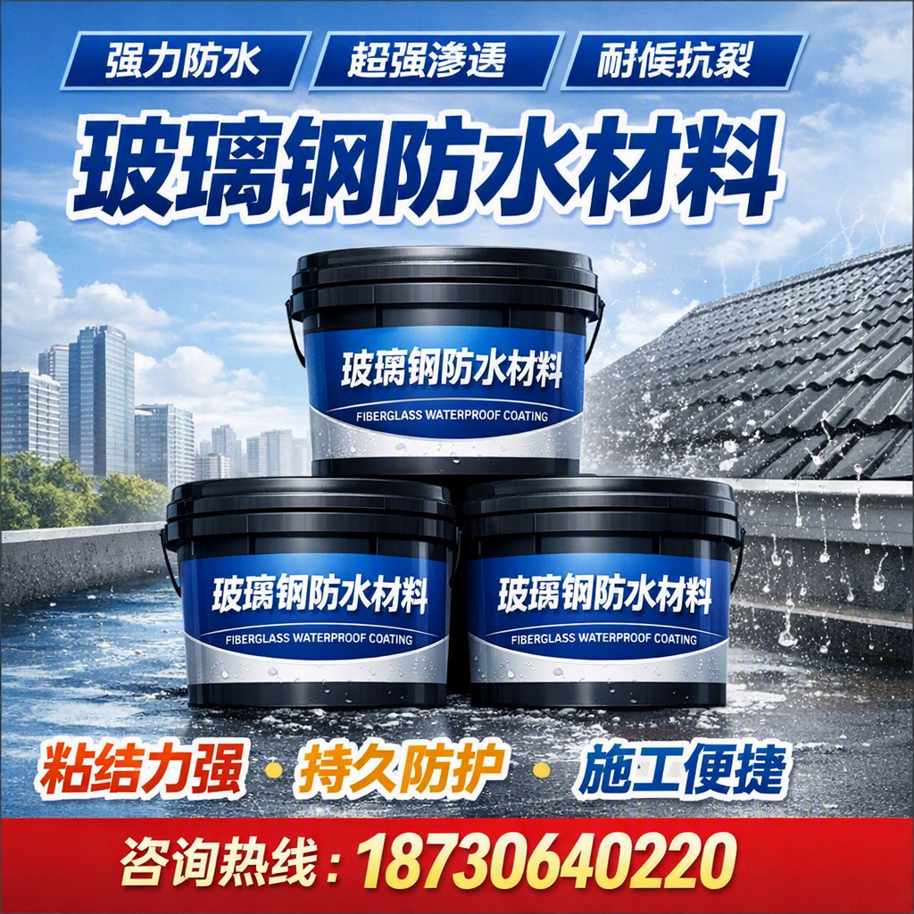 了解玻璃钢防水材料的市场趋势，唐山 企业不可不知